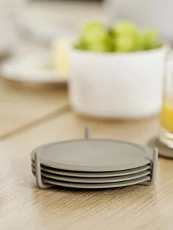 Discount Zone Denmark Sous-verres en silicone Plain, 6 élém.