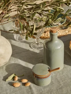 Clearance Bloomingville Sucrier avec cuillère en bois Pixie