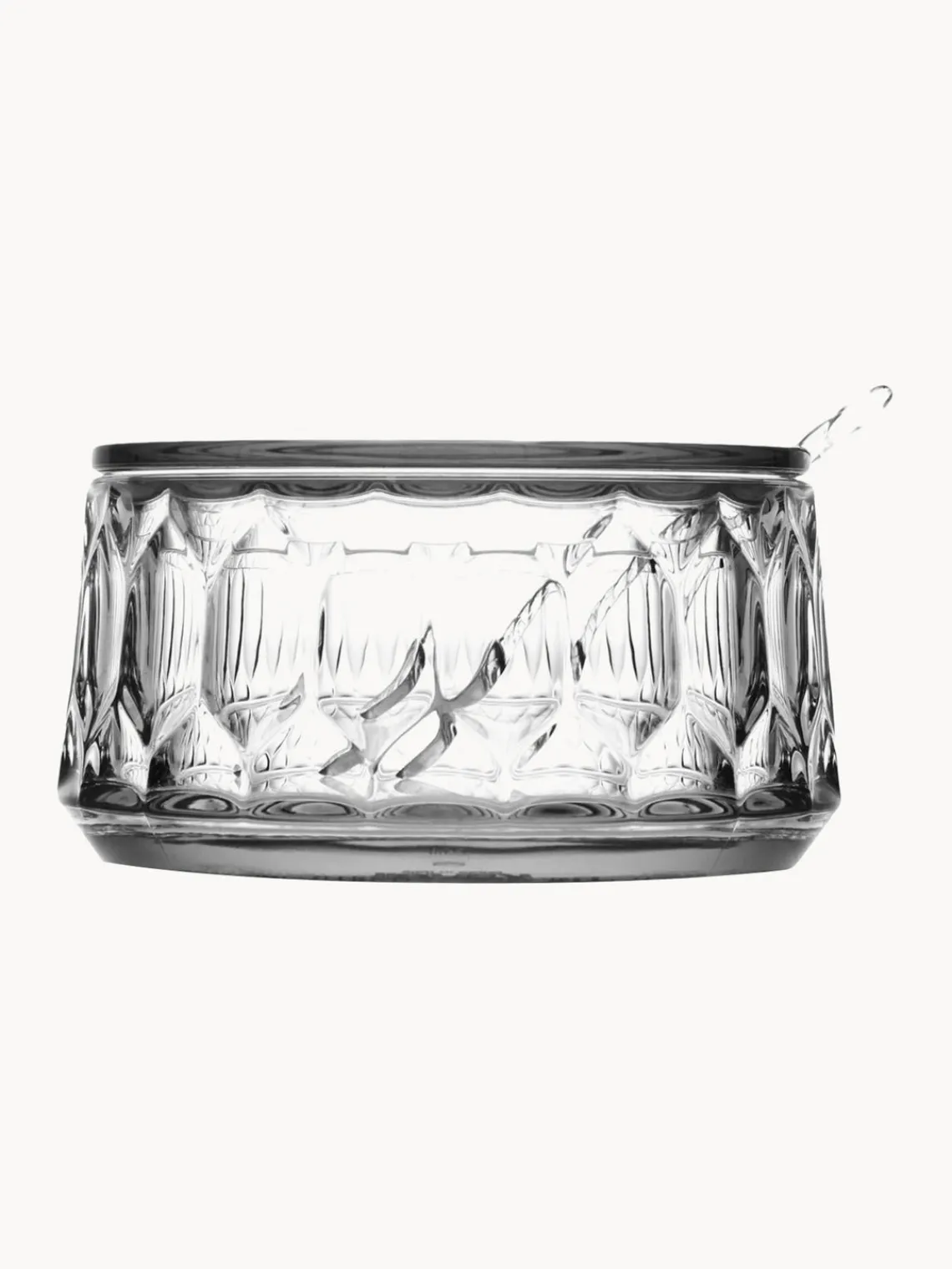 New Kartell Sucrier avec surface texturée Jellies Transparent