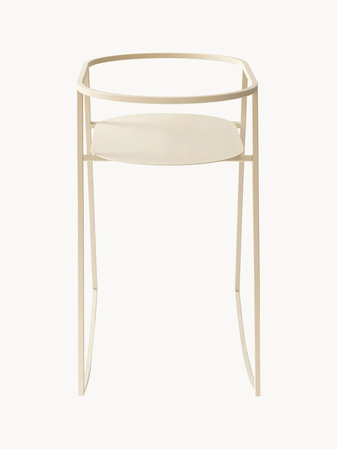 Hot Metallbude Support de berceau artisanal Korsina Beige clair