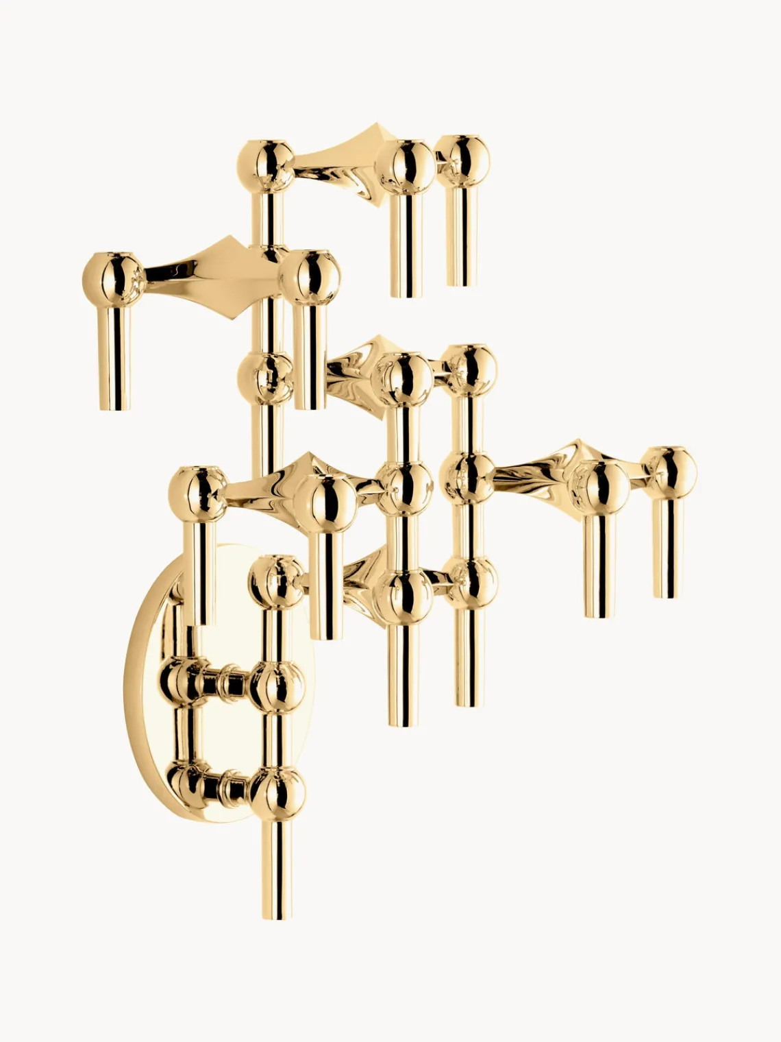Online STOFF Nagel Support mural pour bougeoir Laiton, haute brillance