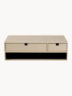 Hot Bigso Box of Sweden Support pour moniteur avec tiroirs Ted Beige clair