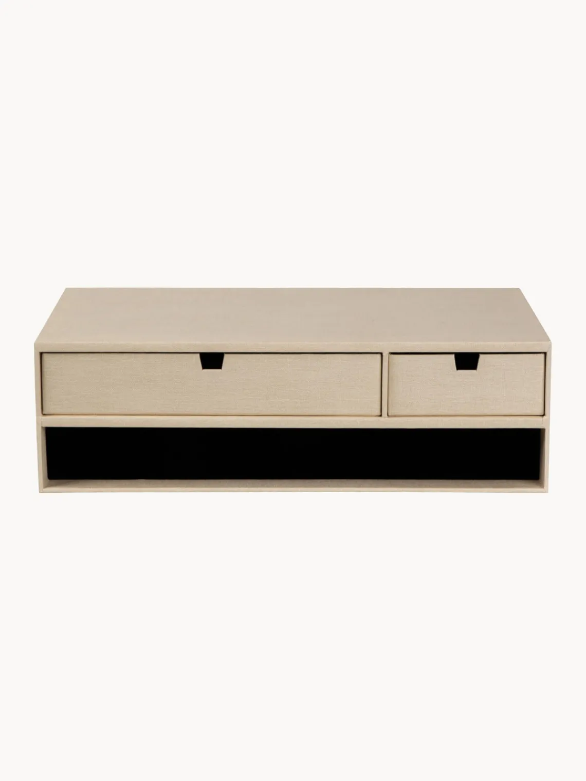 Hot Bigso Box of Sweden Support pour moniteur avec tiroirs Ted Beige clair