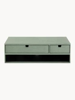 Clearance Bigso Box of Sweden Support pour moniteur avec tiroirs Ted Vert sauge