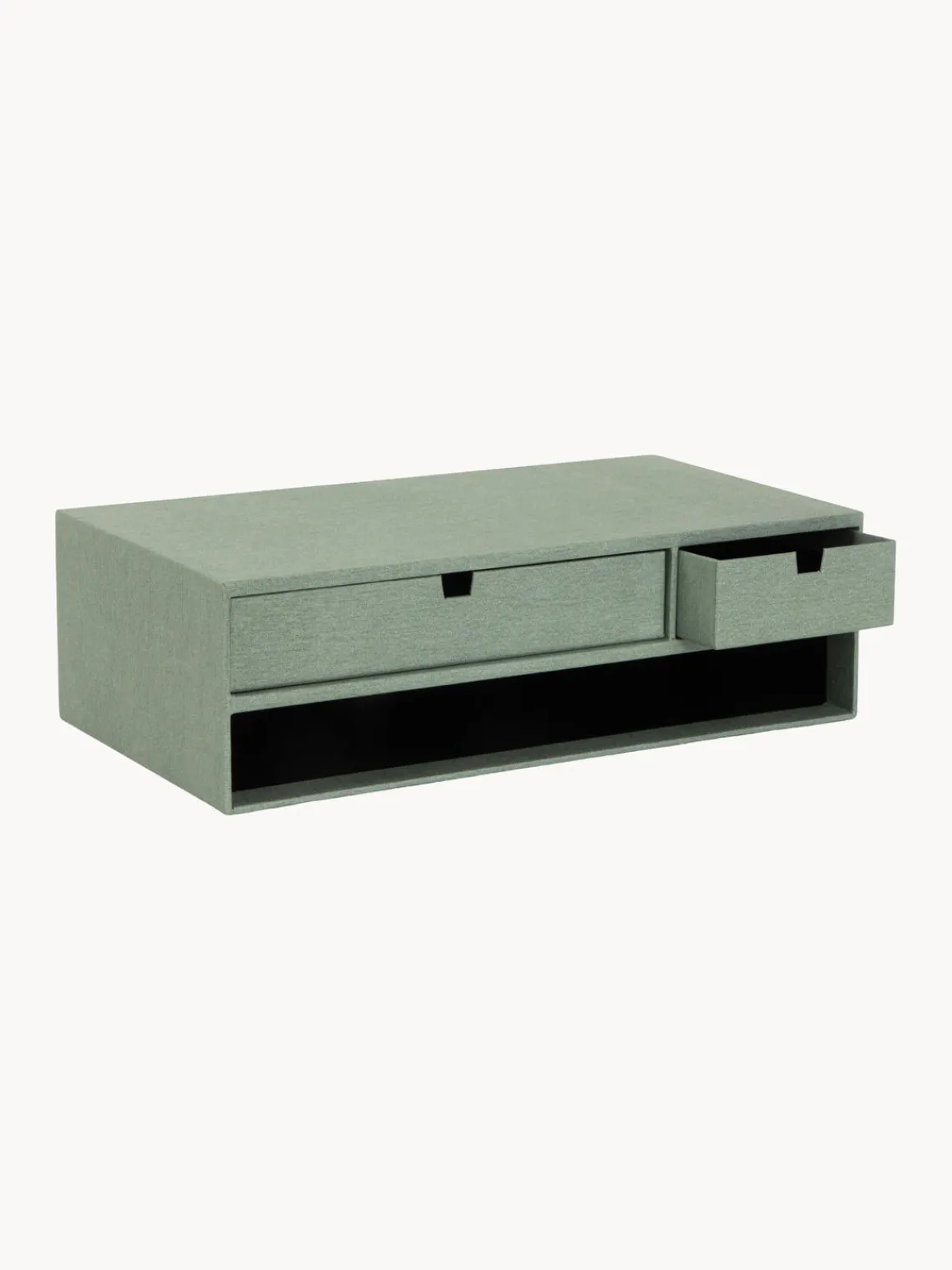 Clearance Bigso Box of Sweden Support pour moniteur avec tiroirs Ted Vert sauge