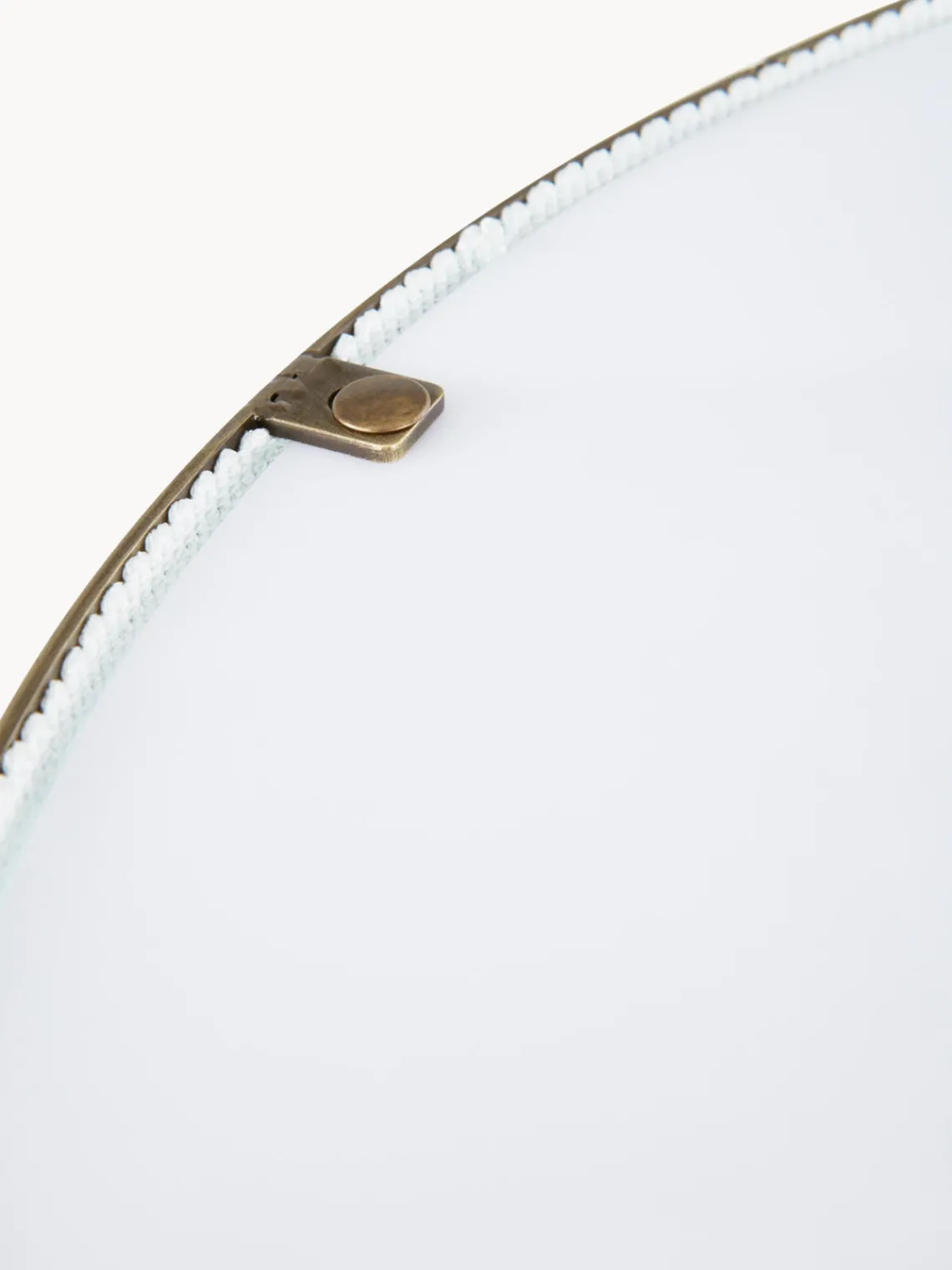 Discount Jotex Suspension avec franges Regency Tons bleu pétrole, blanc