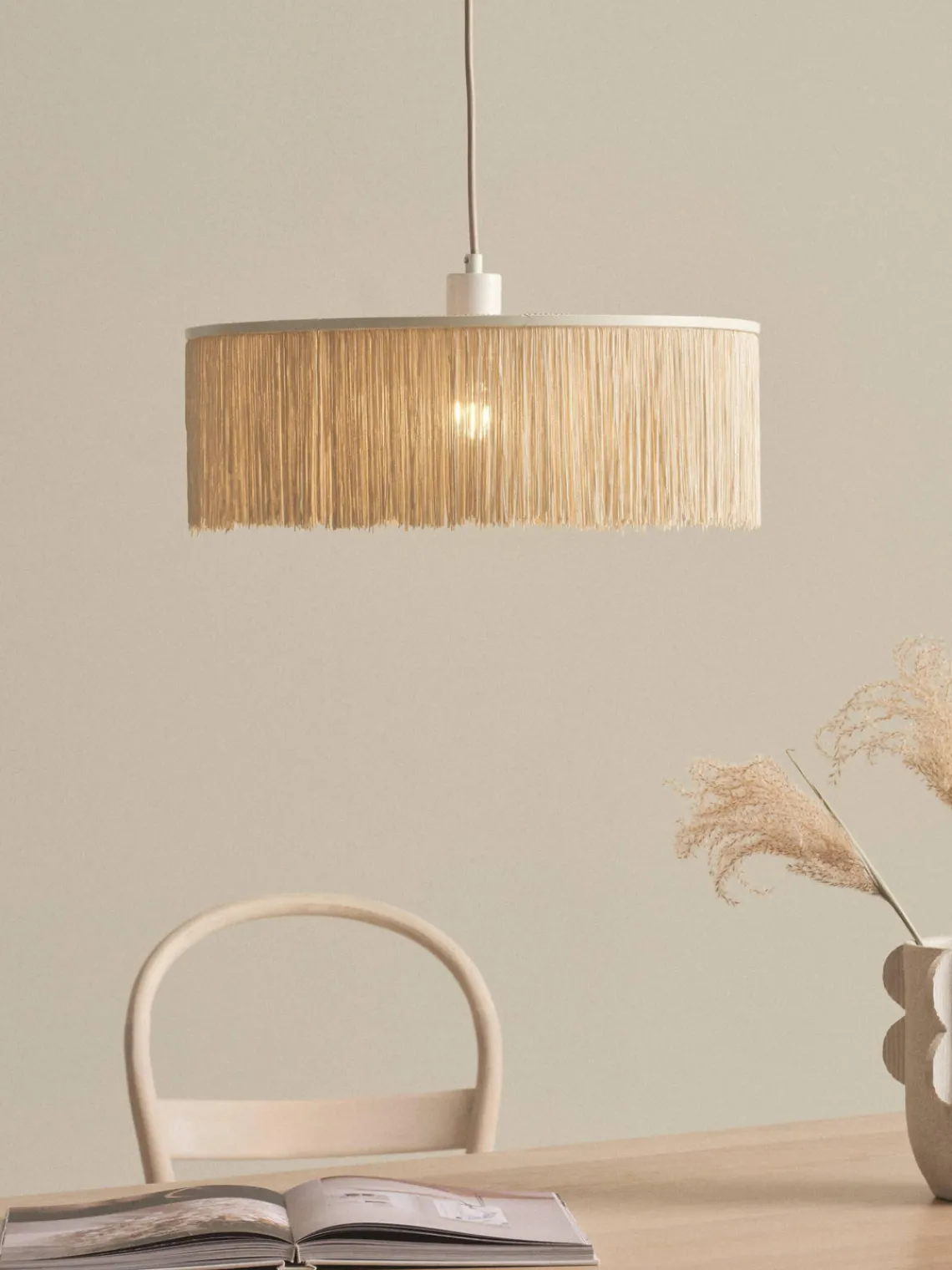 Hot Jotex Suspension avec franges Regency Beige clair