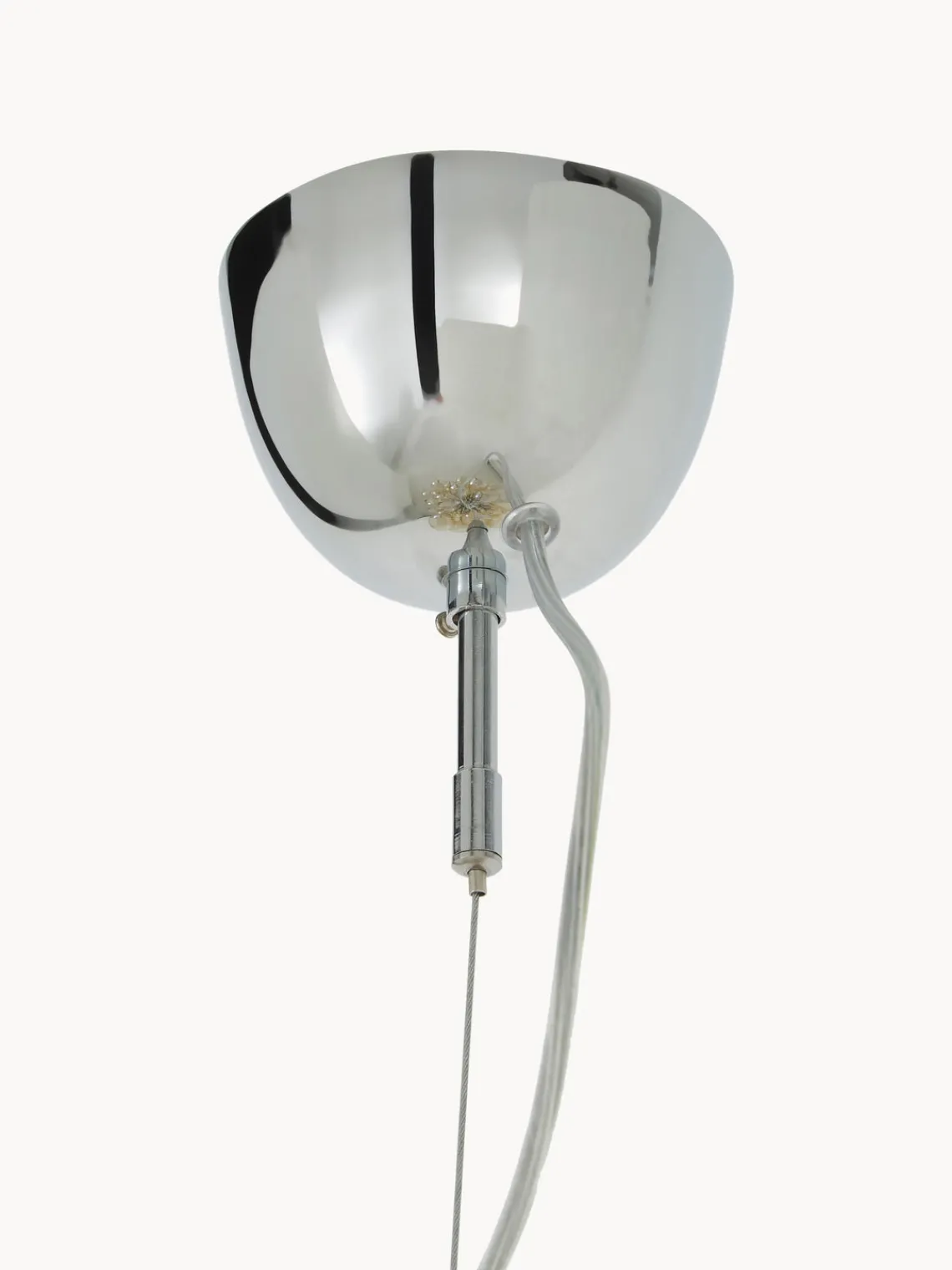 New By Rydens Suspension grappe en verre Gross Beige
