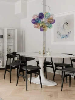 Best By Rydens Suspension grappe en verre Gross Multicolore