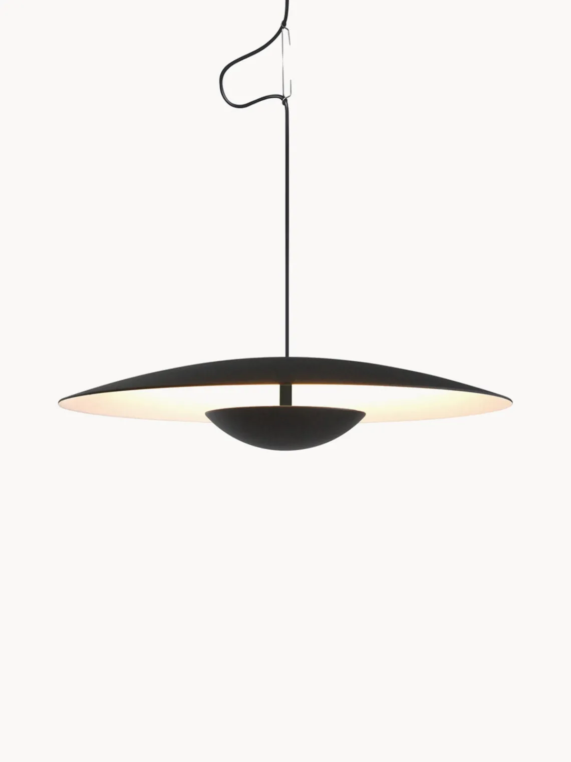 Discount Marset Suspension LED à intensité variable Ginger, tailles variées Noir, blanc cassé