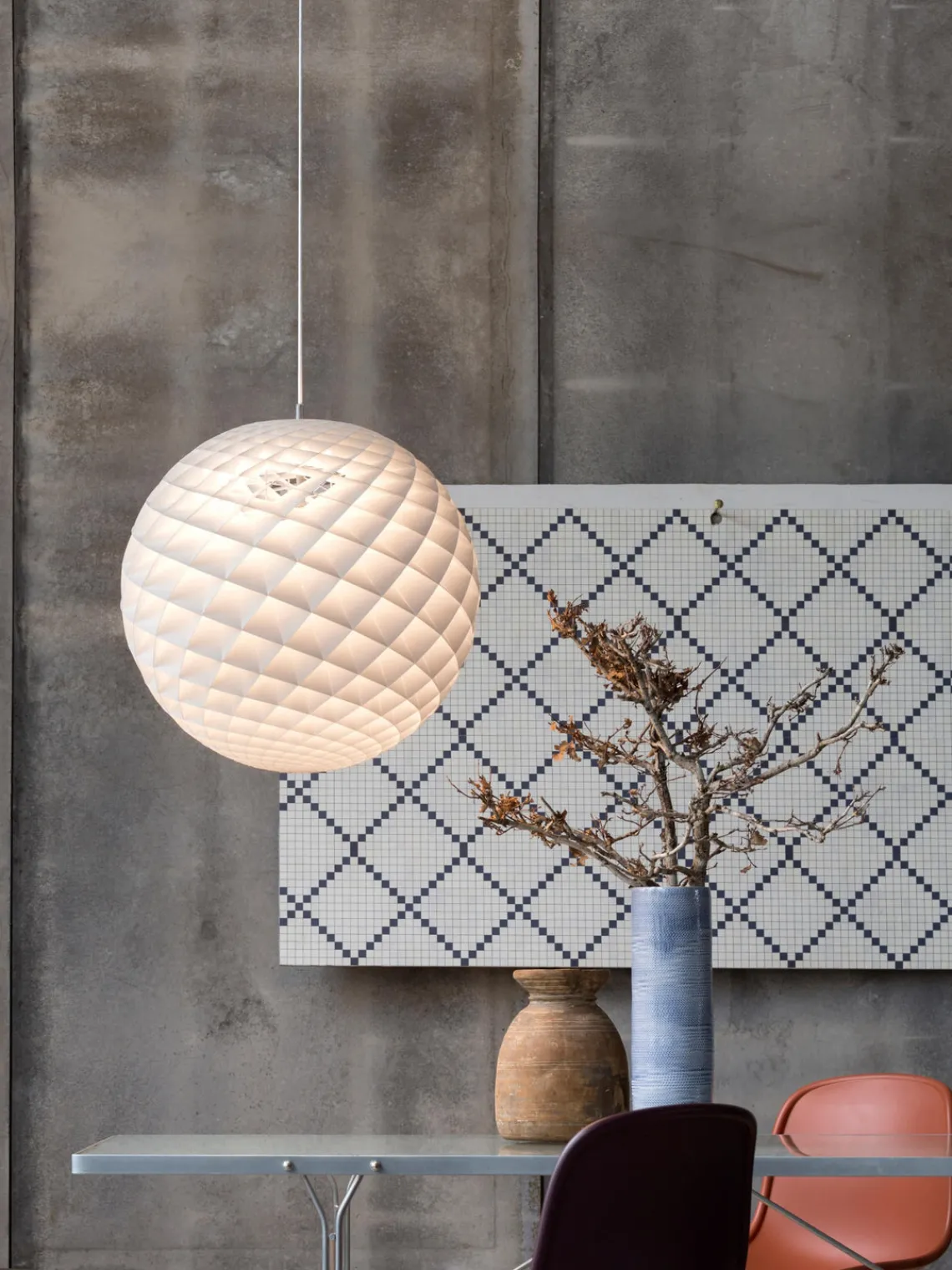 Clearance Louis Poulsen Suspension LED Patera, tailles variées Avec ampoule, 2 700 K
