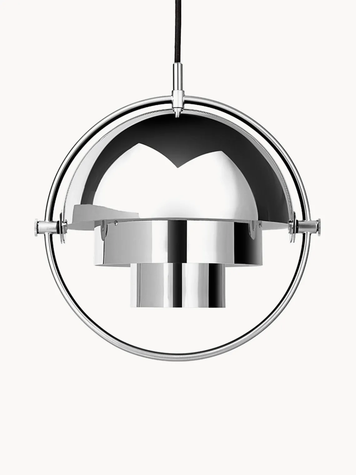 Clearance GUBI Suspension Multi-Lite Gris chrome
