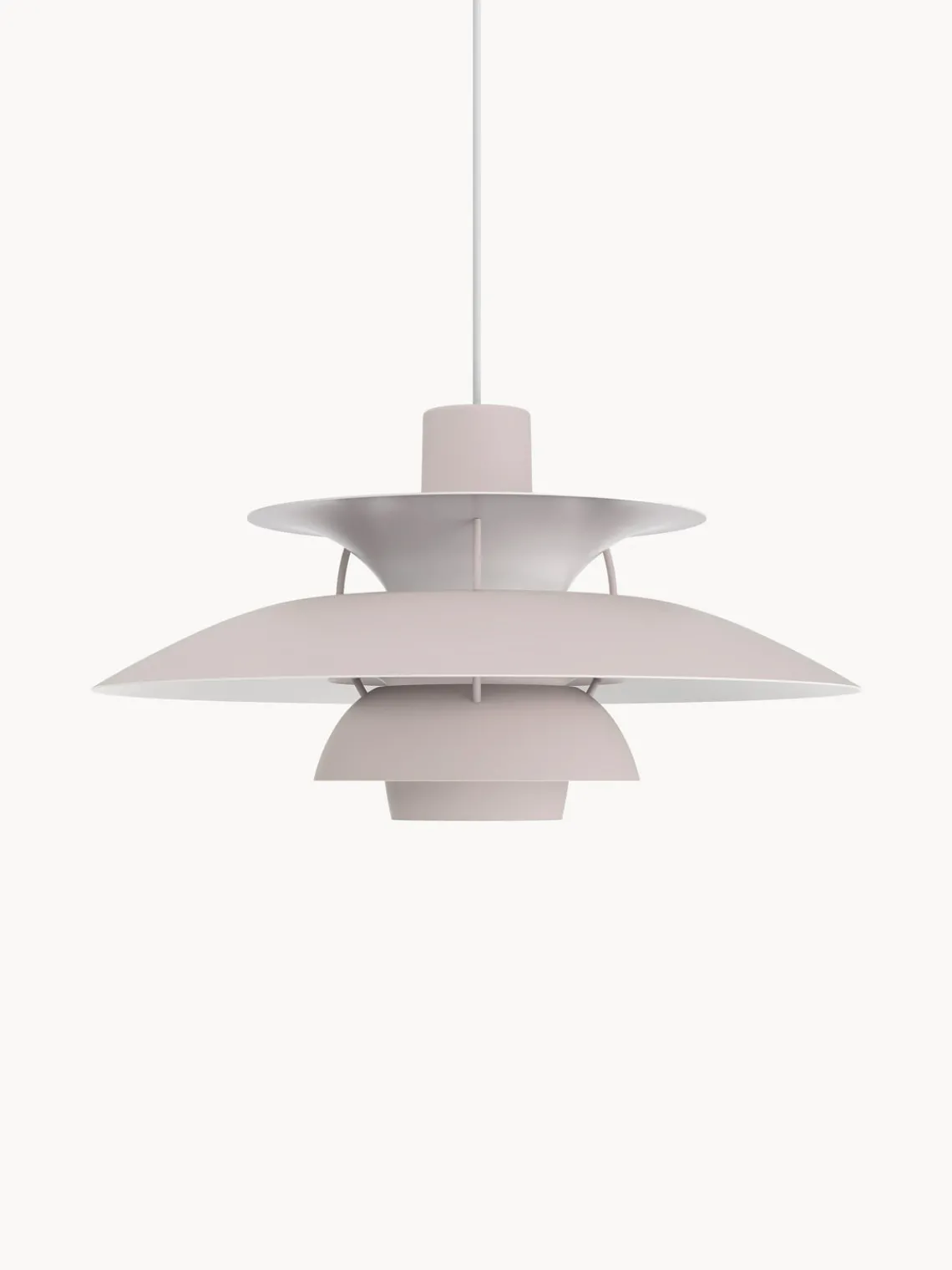 New Louis Poulsen Suspension PH 5 Gris clair