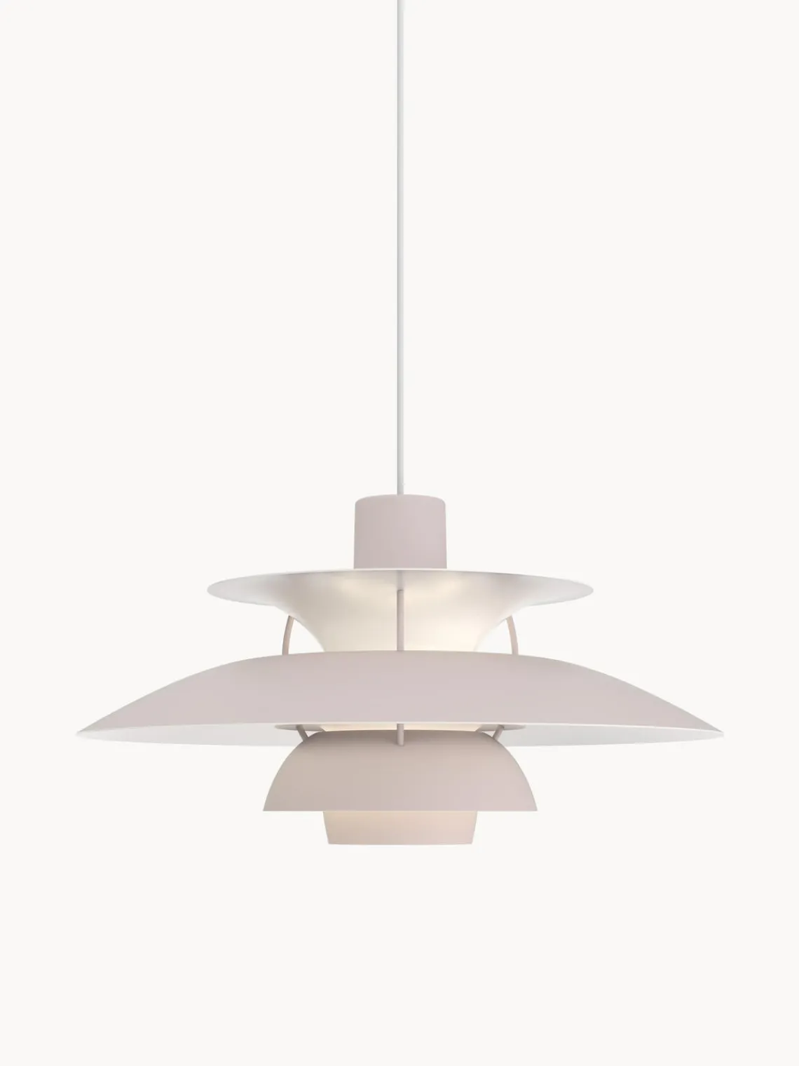 New Louis Poulsen Suspension PH 5 Gris clair