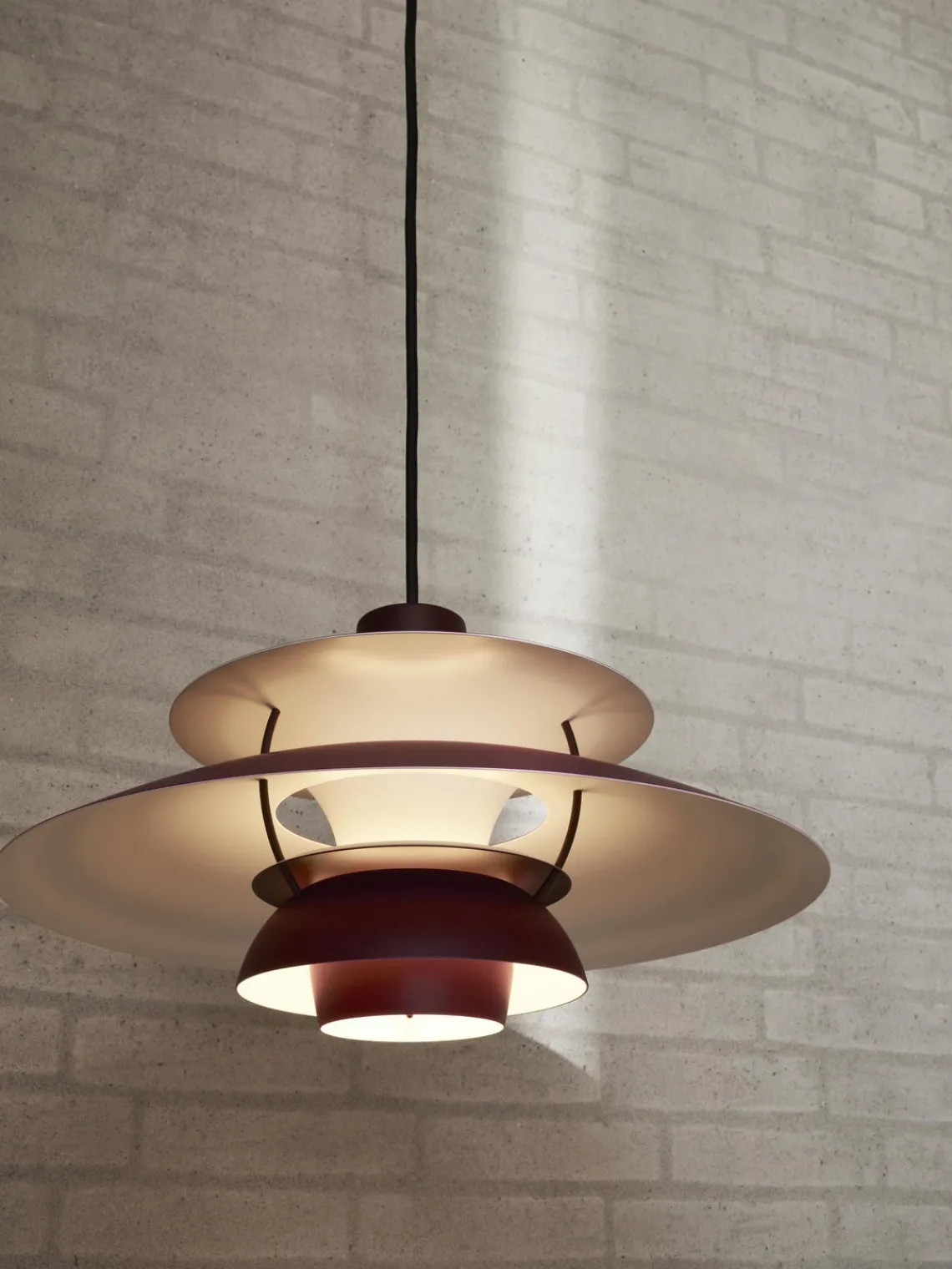 Clearance Louis Poulsen Suspension PH 5 Rouge, blanc