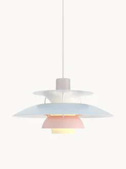 Best Louis Poulsen Suspension PH 5 Lavande, bleu ciel, rose pâle, jaune pâle