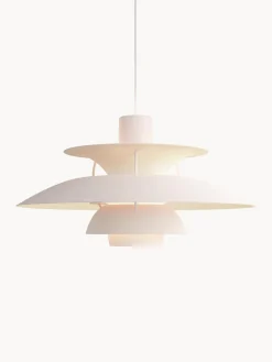 Hot Louis Poulsen Suspension PH 5 Rose pâle, blanc