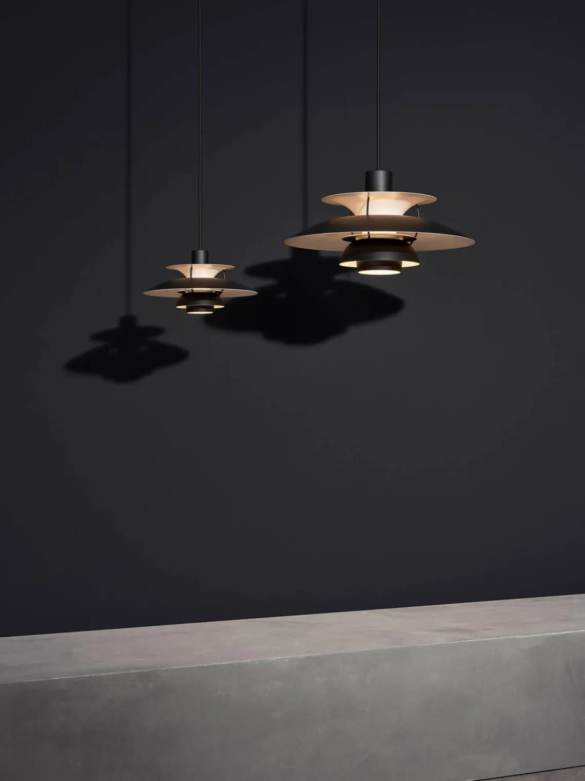 Hot Louis Poulsen Suspension PH 5 Mini Noir