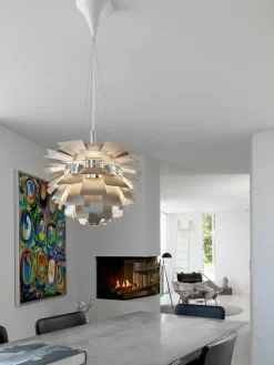 Outlet Louis Poulsen Suspension PH Artichoke, haut. 47 cm Argenté