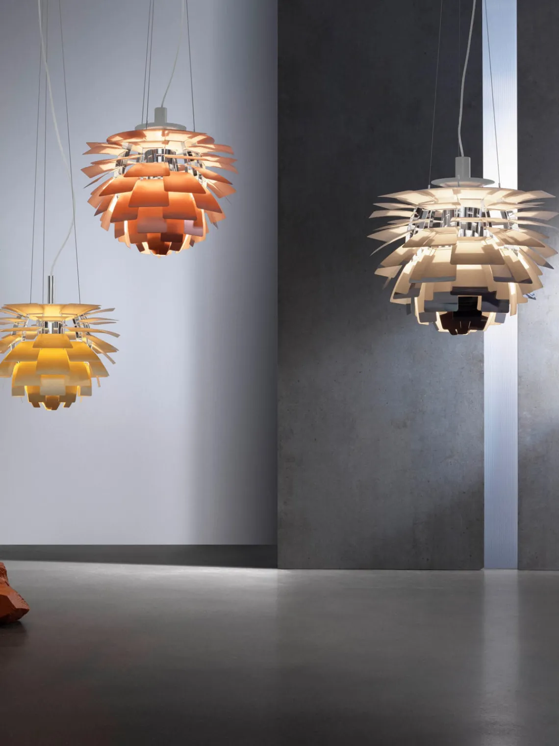 Best Louis Poulsen Suspension PH Artichoke, haut. 47 cm Laiton