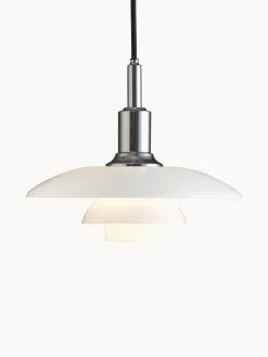 Clearance Louis Poulsen Suspension soufflé bouche PH 3/2 Argenté, blanc