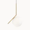 Best Flos Suspension soufflée bouche IC, intensité lumineuse variable
