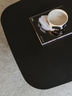 Sale Metallbude Table basse artisanale Livia Noir