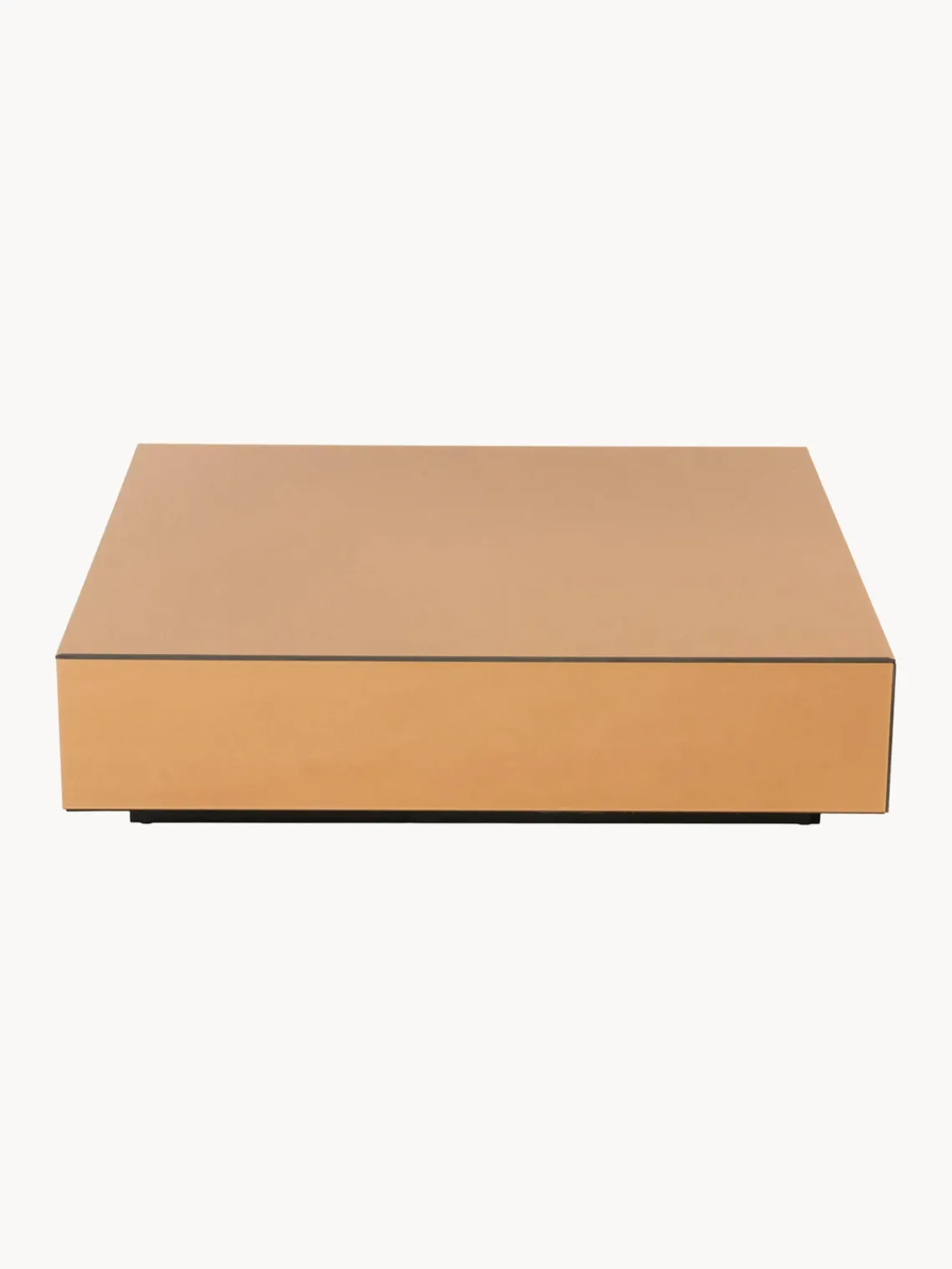 Outlet HKLIVING Table basse faite main en verre Miroir, larg. 80 cm