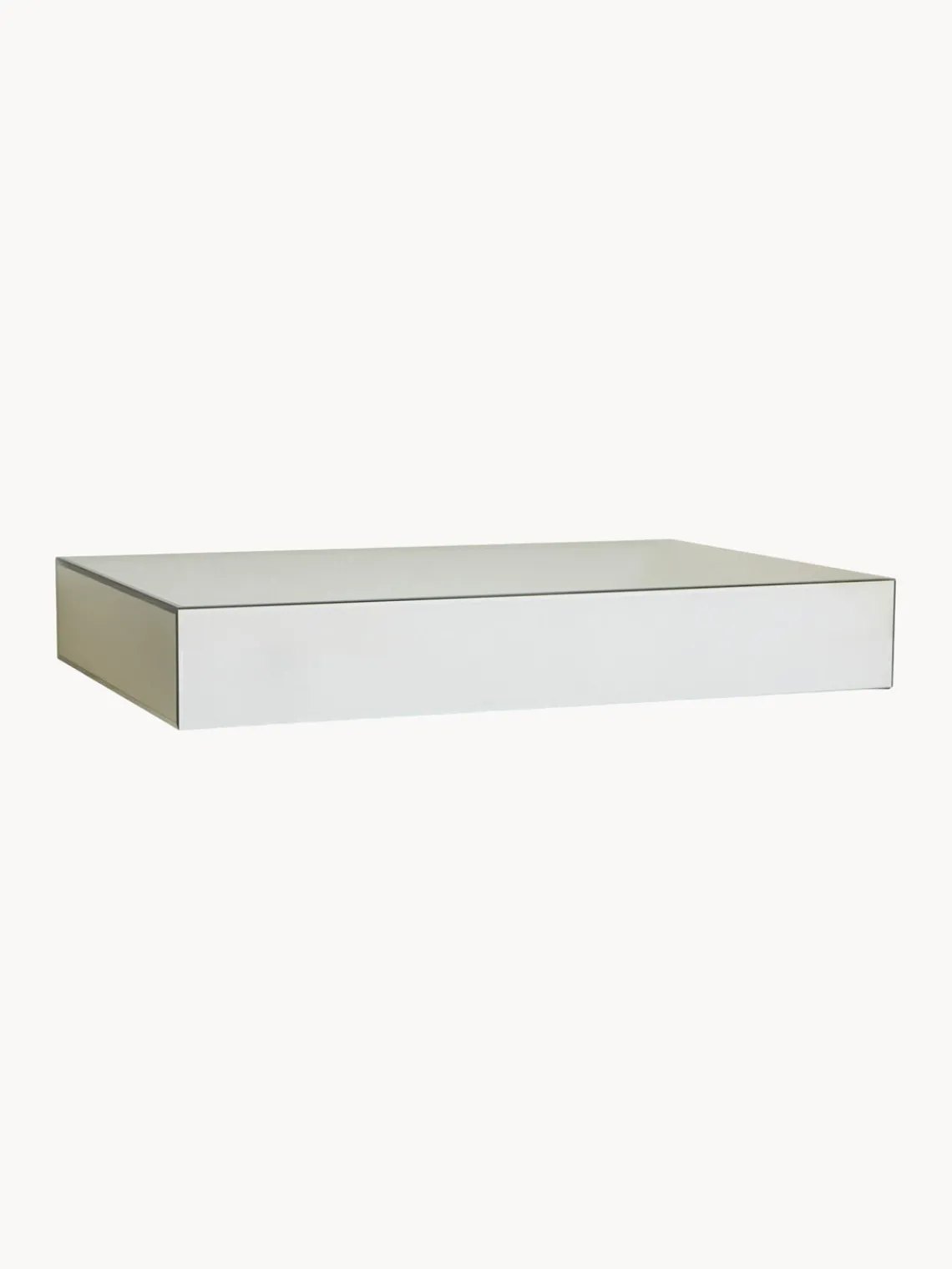 Clearance HKLIVING Table basse Mirror faite main en verre miroir, L 120 cm