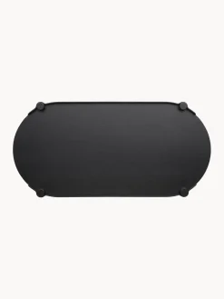 New Cooee Design Table basse ovale en bois de chêne Woody
