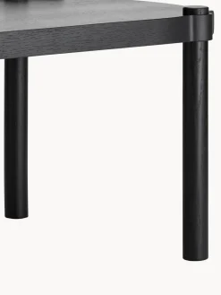 New Cooee Design Table basse ovale en bois de chêne Woody