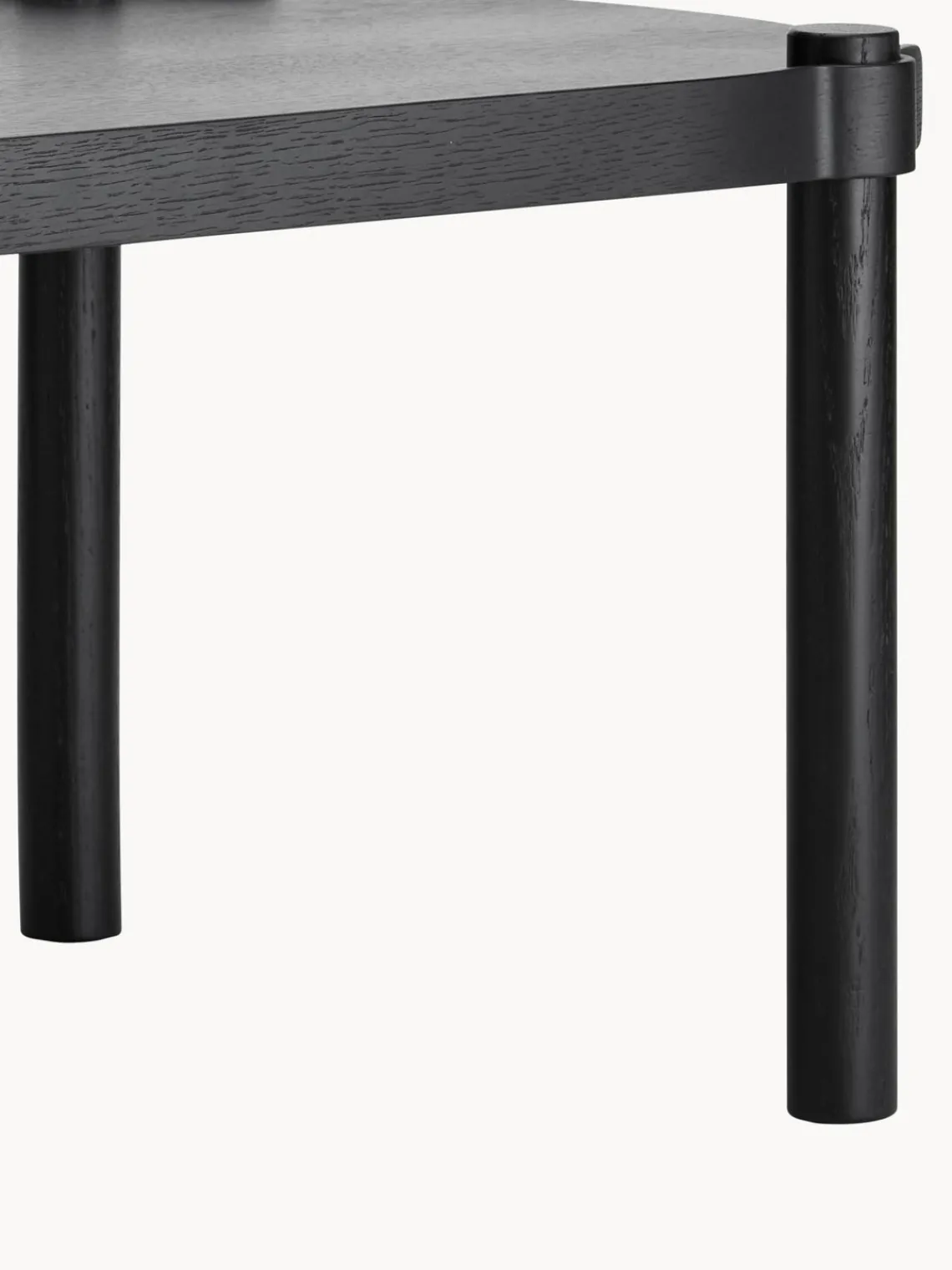 New Cooee Design Table basse ovale en bois de chêne Woody