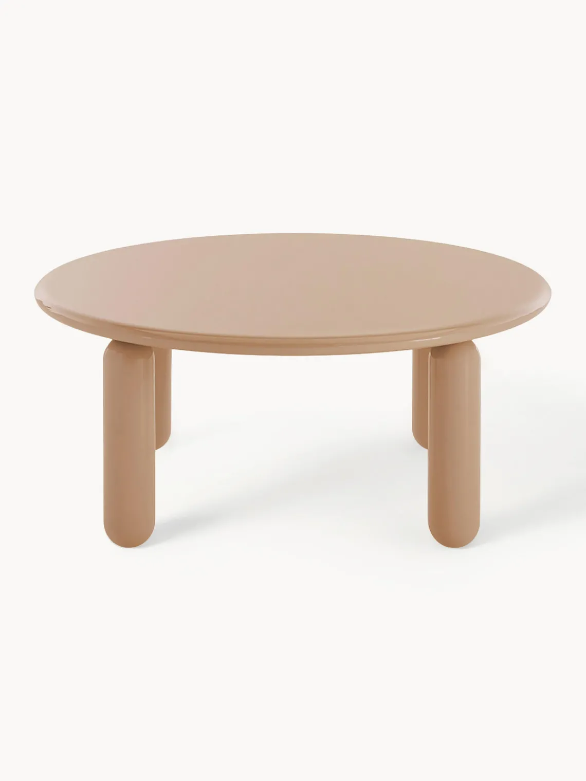 Outlet Kartell Table basse ronde Undique Mas Beige
