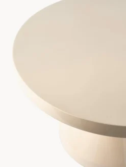 Online Pols Potten Table basse ronde Zig Zag Beige clair