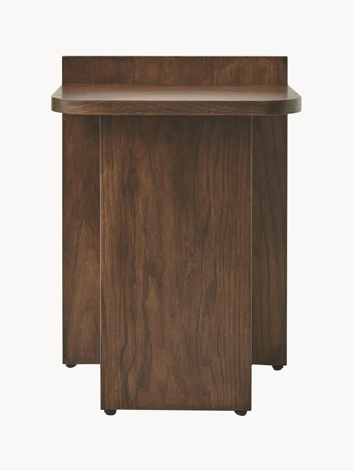 Sale Gejst Table d'appoint en bois de chêne Ismo Bois de chêne foncé laqué