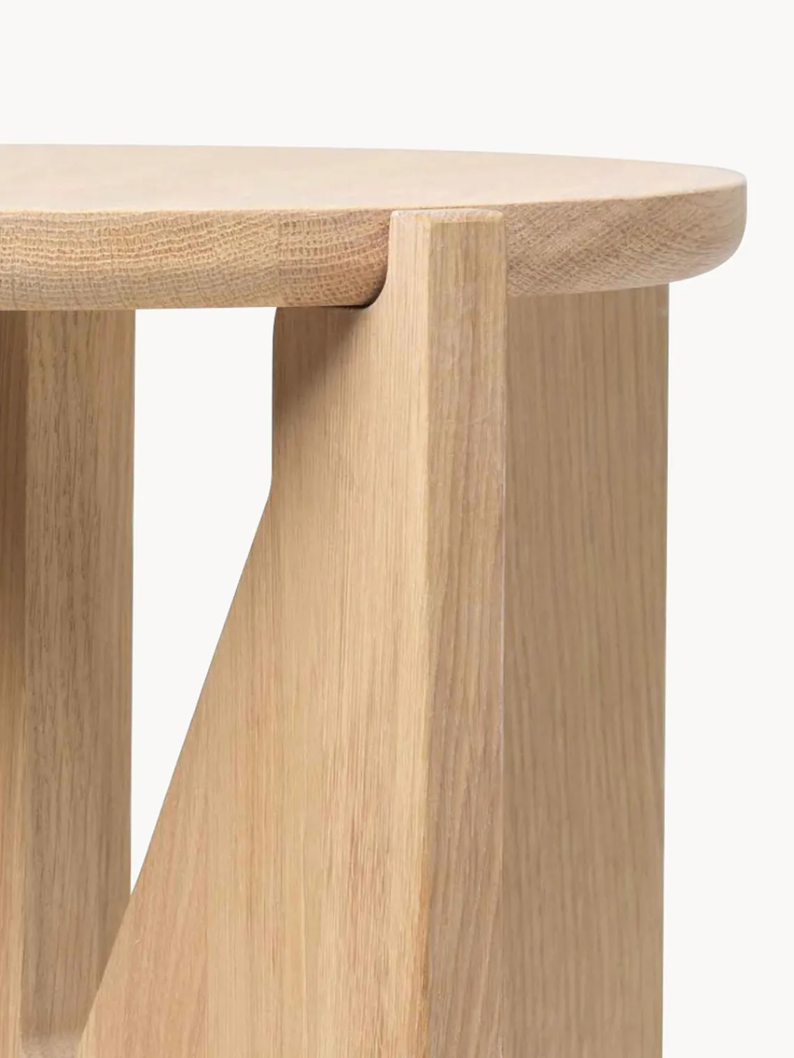 New Kristina Dam Table d'appoint en chêne Future Bois de chêne
