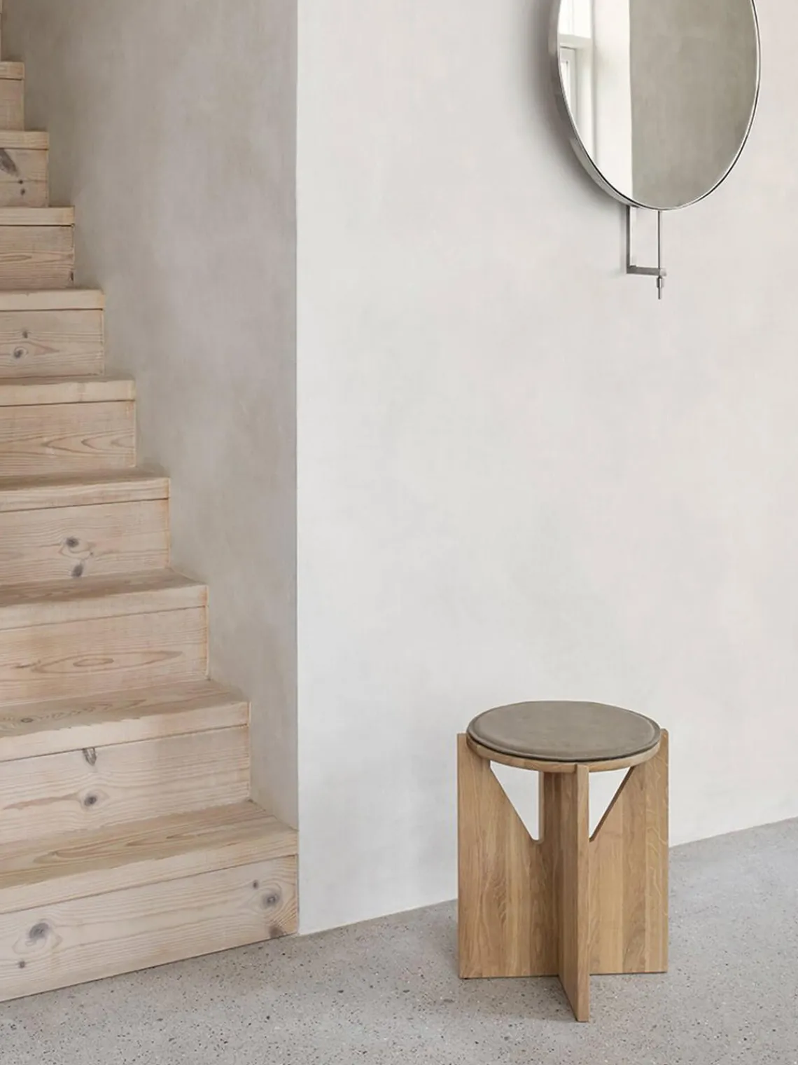 New Kristina Dam Table d'appoint en chêne Future Bois de chêne