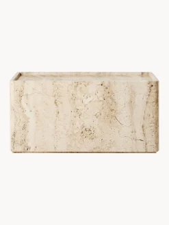 Online GUBI Table d'appoint en travertin Pietra Travertin beige clair