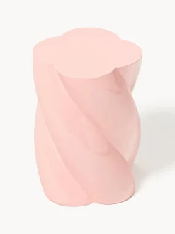 Clearance &k Amsterdam Table d'appoint en verre Marshmallow Rose pâle