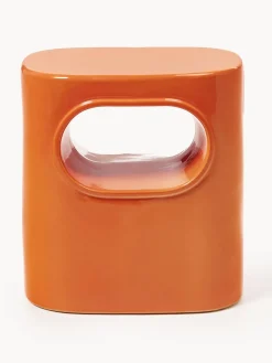 Best HKLIVING Table d'appoint ovale Space Orange