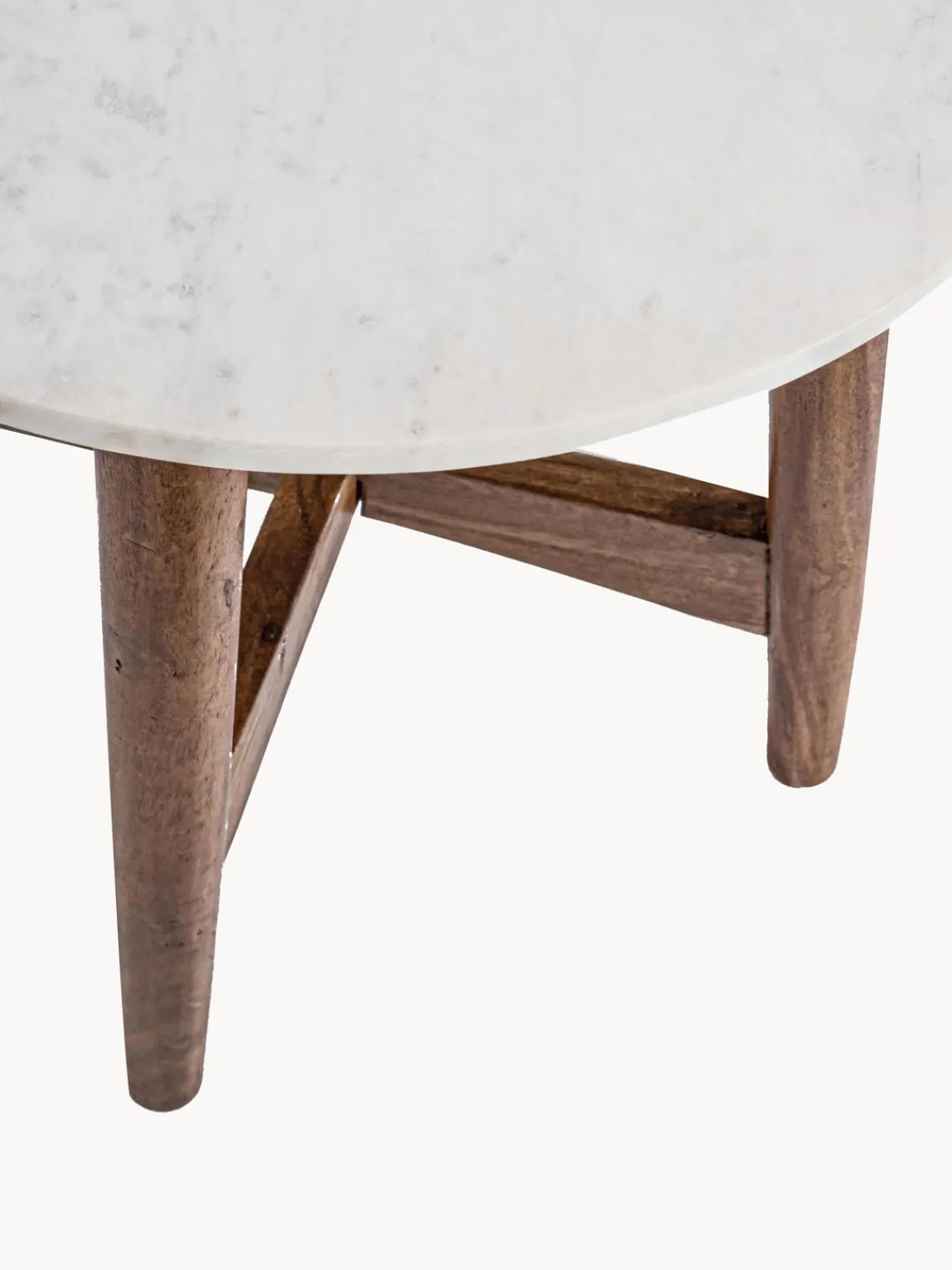 Best Bizzotto Table d'appoint ronde avec plateau en marbre Sylvester