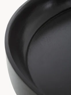 Online Mater Table d'appoint ronde en manguier Bowl Manguier laqué, noir