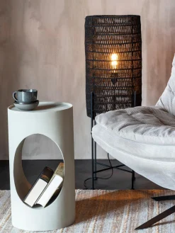 Outlet Dutchbone Table d'appoint ronde en métal Sai