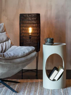 Outlet Dutchbone Table d'appoint ronde en métal Sai