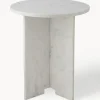Discount Bloomingville Table d'appoint ronde en marbre Jasmina