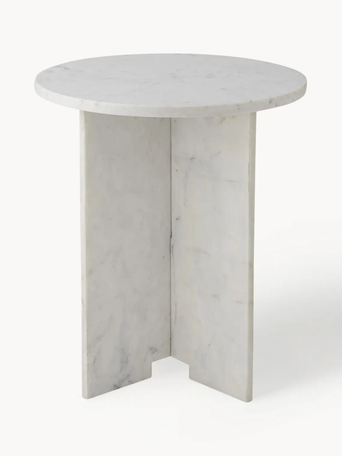 Discount Bloomingville Table d'appoint ronde en marbre Jasmina