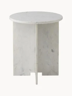 Discount Bloomingville Table d'appoint ronde en marbre Jasmina
