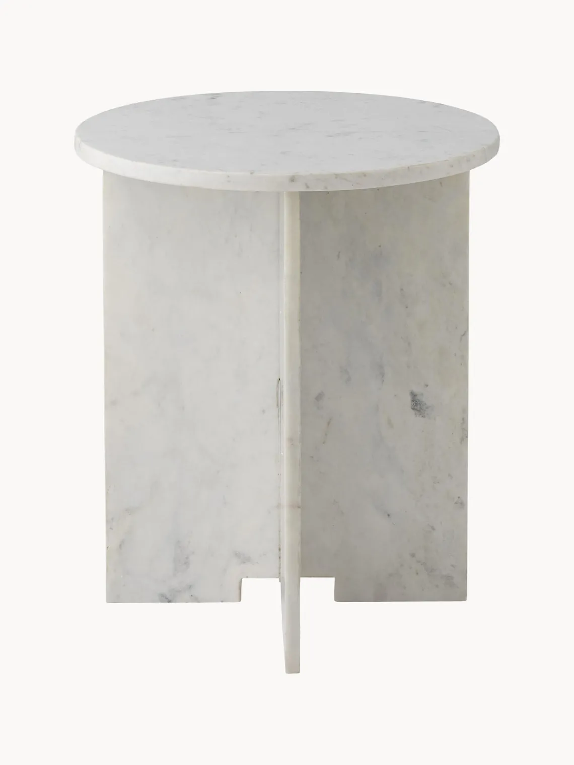 Discount Bloomingville Table d'appoint ronde en marbre Jasmina