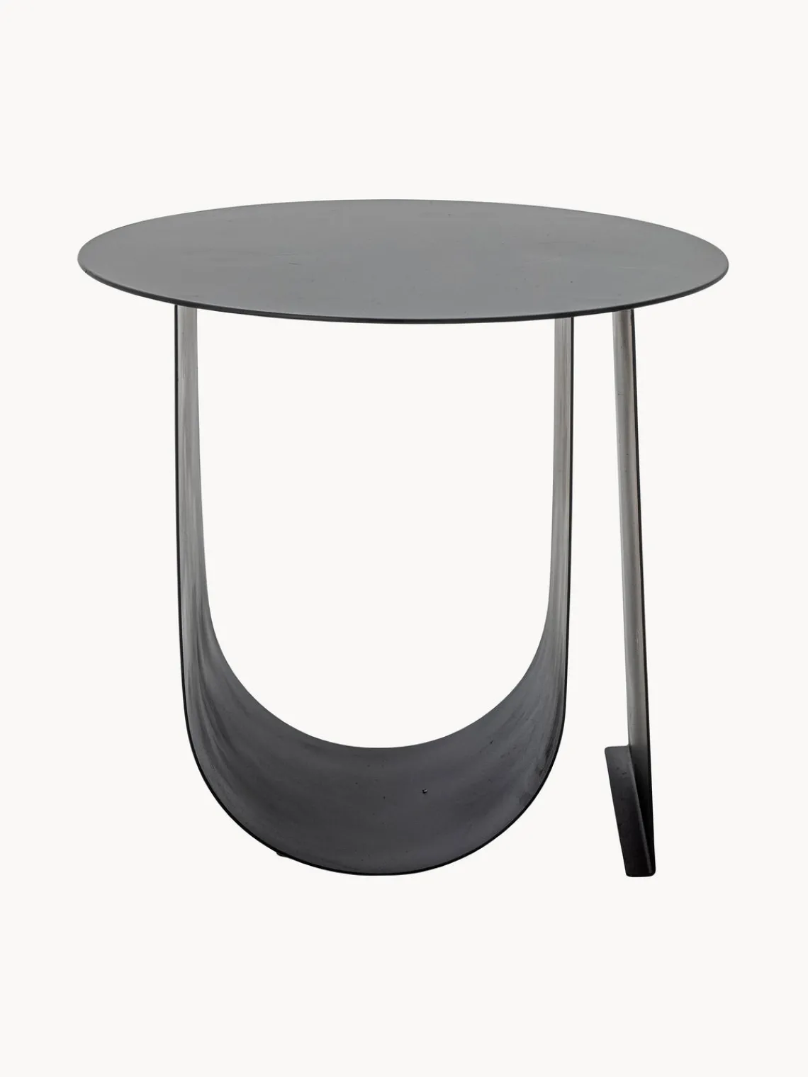 New Bloomingville Table d'appoint ronde en métal Cher