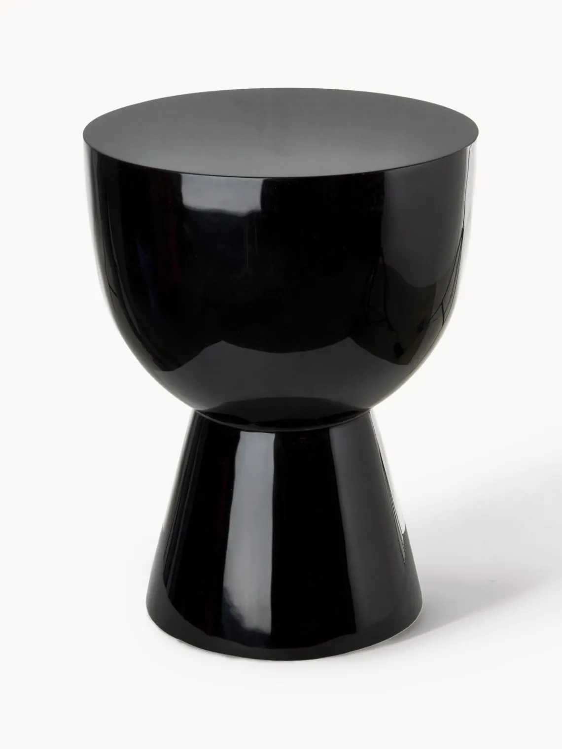 Fashion Pols Potten Table d'appoint ronde Tam Tam Noir